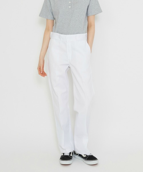 Dickies(ディッキーズ)の「Dickies/ディッキーズ レディース Original 874(R) ワークパンツ/チノパンツ(その他パンツ・レディース・ベージュ/オリーブ/ブラック/ホワイト・28/30)」の2枚目の写真