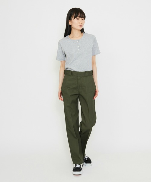 Dickies(ディッキーズ)の「Dickies/ディッキーズ レディース Original 874(R) ワークパンツ/チノパンツ(その他パンツ・レディース・ベージュ/オリーブ/ブラック/ホワイト・28/30)」の5枚目の写真