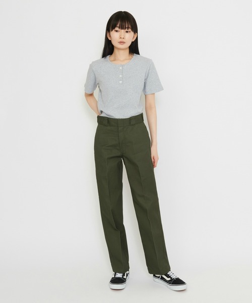 Dickies(ディッキーズ)の「Dickies/ディッキーズ レディース Original 874(R) ワークパンツ/チノパンツ(その他パンツ・レディース・ベージュ/オリーブ/ブラック/ホワイト・28/30)」の6枚目の写真
