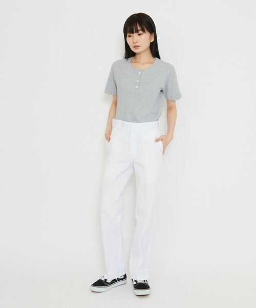 Dickies(ディッキーズ)の「Dickies/ディッキーズ レディース Original 874(R) ワークパンツ/チノパンツ(その他パンツ・レディース・ベージュ/オリーブ/ブラック/ホワイト・28/30)」の17枚目の写真