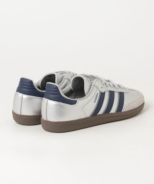 adidas（アディダス）の「SAMBA OG / アディダスオリジナルス adidas Originals（スニーカー・メンズ・シルバー・27.5cm/27.0cm/26.5cm/26.0cm/25.5cm/25.0cm/24.5cm/24.0cm/23.5cm/23.0cm/22.5cm/22.0cm/29.0cm/28.5cm/28.0cm）」の9枚目の写真