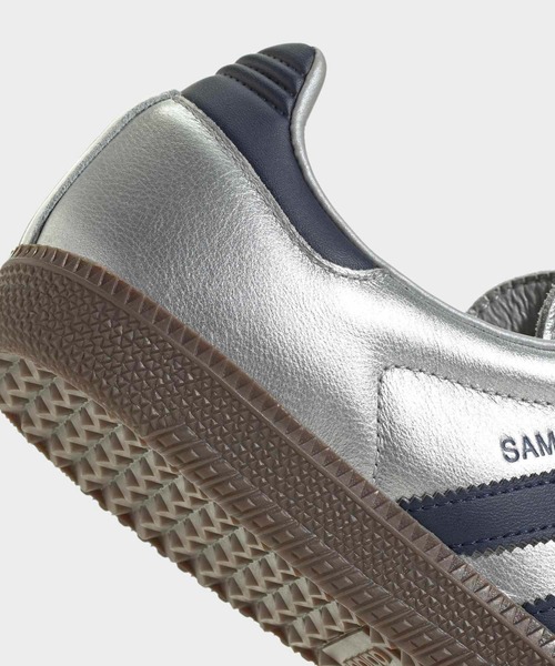 adidas（アディダス）の「SAMBA OG / アディダスオリジナルス adidas Originals（スニーカー・メンズ・シルバー・27.5cm/27.0cm/26.5cm/26.0cm/25.5cm/25.0cm/24.5cm/24.0cm/23.5cm/23.0cm/22.5cm/22.0cm/29.0cm/28.5cm/28.0cm）」の8枚目の写真