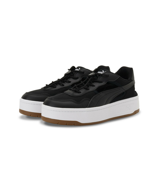 PUMA(プーマ)の「PUMA プーマ ウィメンズ コート ラリー スカイ ミュール スニーカー(スニーカー・レディース・ブラック/ホワイト・23.5cm/22.0cm/24.5cm/24.0cm/22.5cm/25.0cm/25.5cm/23.0cm)」の13枚目の写真