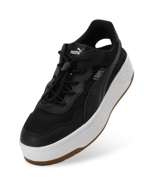 PUMA(プーマ)の「PUMA プーマ ウィメンズ コート ラリー スカイ ミュール スニーカー(スニーカー・レディース・ブラック/ホワイト・23.5cm/22.0cm/24.5cm/24.0cm/22.5cm/25.0cm/25.5cm/23.0cm)」の9枚目の写真