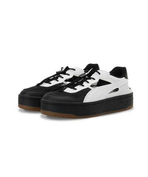 PUMA(プーマ)の「PUMA プーマ ウィメンズ コート ラリー スカイ ミュール スニーカー(スニーカー・レディース・ブラック/ホワイト・23.5cm/22.0cm/24.5cm/24.0cm/22.5cm/25.0cm/25.5cm/23.0cm)」の11枚目の写真
