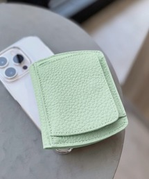 Charis Poche（カリスポシェ）の「【本革】ミニウォレット/ラウンド財布（財布）」