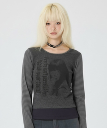 ワッチユアトーン L/S Tシャツ [チャコール]