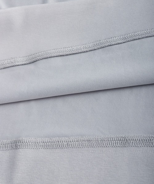 GERRY（ジェリー）の「GERRY 接触冷感 UVカット ワイドシルエット カレッジロゴ 半袖スウェット（Tシャツ/カットソー・メンズ・ライトグレー/アイボリー/ブラック・LL/L/M）」の21枚目の写真