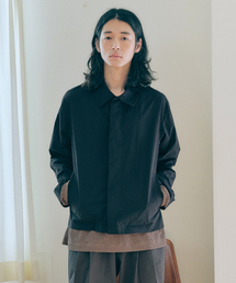 MALEN（マレン）の「ユニセックスエッセンシャルナイロンジャケットブラック（ナイロンジャケット）」