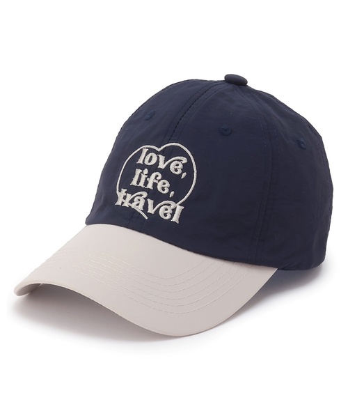 Lycee mine（リセマイン）の「ハートロゴ刺しゅうキャップ（キャップ・キッズ・ネイビー/クリーム/ベビーピンク・F）」の15枚目の写真