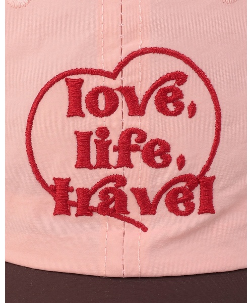 Lycee mine（リセマイン）の「ハートロゴ刺しゅうキャップ（キャップ・キッズ・ネイビー/クリーム/ベビーピンク・F）」の18枚目の写真