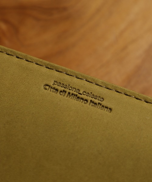 FUNALIVE（ファンアライブ）の「Bianchi ヌバック革ラウンドファスナーロングウォレット（財布・メンズ・グリーン・フリー）」の10枚目の写真