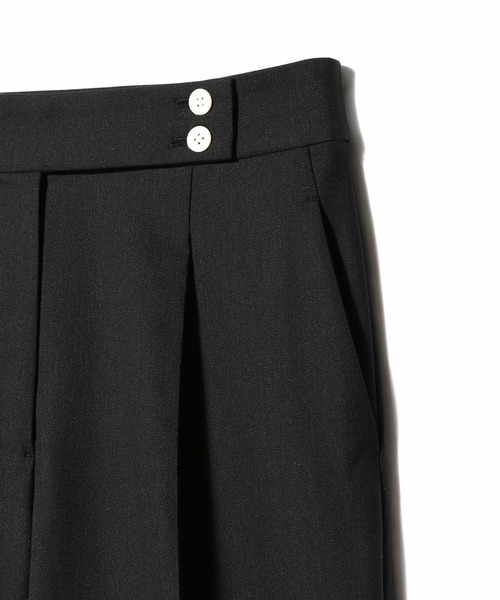 ESTNATION（エストネーション）の「ESTNATION / ウエストボタン セミワイドパンツ（その他パンツ・レディース・ネイビー/オフホワイト・36/38）」の5枚目の写真