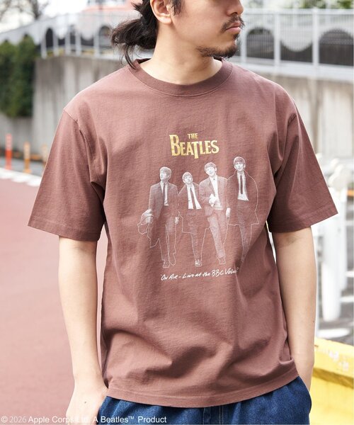セール】THE BEATLES ザ ビートルズ レコードプリントTシャツ（Tシャツ