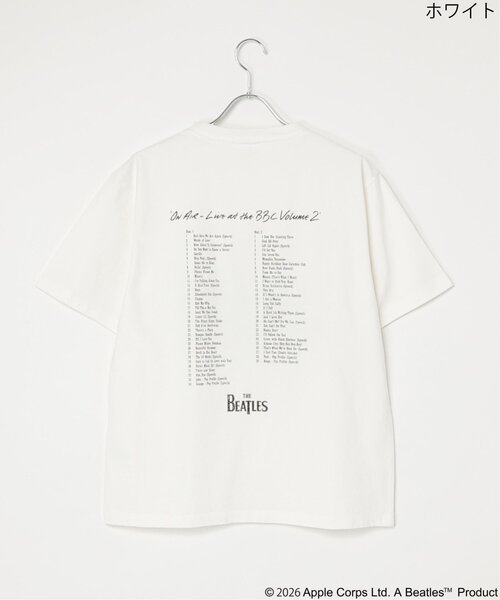 The Beatles(ザビートルズ)の「THE BEATLES ザ ビートルズ レコードプリントTシャツ(Tシャツ/カットソー・メンズ・チャコール/ホワイト/ブラウン・S/M/L/LL)」の10枚目の写真
