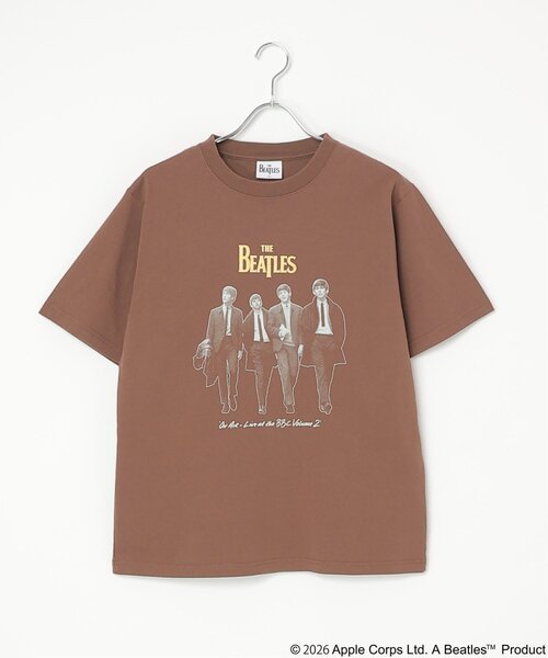 The Beatles(ザビートルズ)の「THE BEATLES ザ ビートルズ レコードプリントTシャツ(Tシャツ/カットソー・メンズ・チャコール/ホワイト/ブラウン・S/M/L/LL)」の11枚目の写真