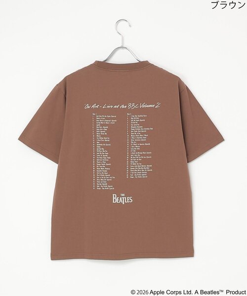 The Beatles(ザビートルズ)の「THE BEATLES ザ ビートルズ レコードプリントTシャツ(Tシャツ/カットソー・メンズ・チャコール/ホワイト/ブラウン・S/M/L/LL)」の12枚目の写真