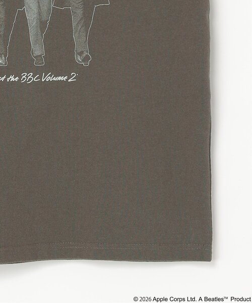 The Beatles(ザビートルズ)の「THE BEATLES ザ ビートルズ レコードプリントTシャツ(Tシャツ/カットソー・メンズ・チャコール/ホワイト/ブラウン・S/M/L/LL)」の16枚目の写真