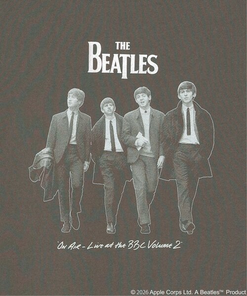 The Beatles(ザビートルズ)の「THE BEATLES ザ ビートルズ レコードプリントTシャツ(Tシャツ/カットソー・メンズ・チャコール/ホワイト/ブラウン・S/M/L/LL)」の18枚目の写真