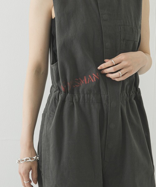 PAYDAY（ペイデイ）の「『別注』PAY-DAY×URBAN RESEARCH　オールインワン（その他パンツ・レディース・ナチュラル/チャコールグレー・FREE）」の3枚目の写真