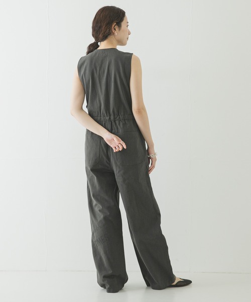 PAYDAY（ペイデイ）の「『別注』PAY-DAY×URBAN RESEARCH　オールインワン（その他パンツ・レディース・ナチュラル/チャコールグレー・FREE）」の8枚目の写真