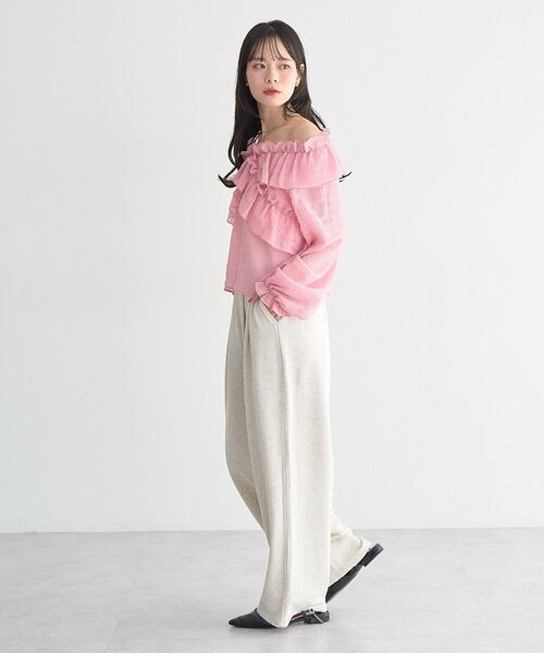 リップ柄オフショルブラウス♡(ピンク) 商品詳細ページ