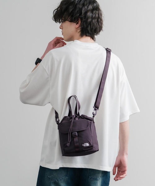 THE NORTH FACE(ザノースフェイス)の「THE NORTH FACE ザ・ノースフェイス BREEZE BUCKET BAG 巾着型ショルダーバッグ/ハンドバッグ(ショルダーバッグ・メンズ・ブラック/ホワイト/ピンク/バイオレット/グレー・FREE)」の21枚目の写真