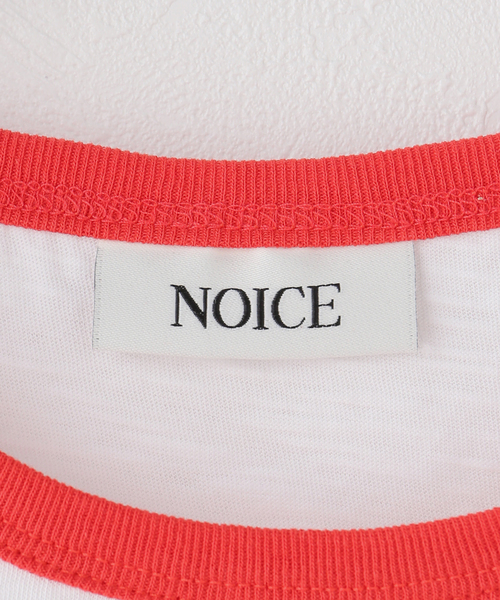 U by SPICK&SPAN(ユーバイスピックアンドスパン)の「NOICE / ノイス W CRACKED RINGER T-SHIRTS(Tシャツ/カットソー・レディース・ホワイト・SMALL)」の7枚目の写真