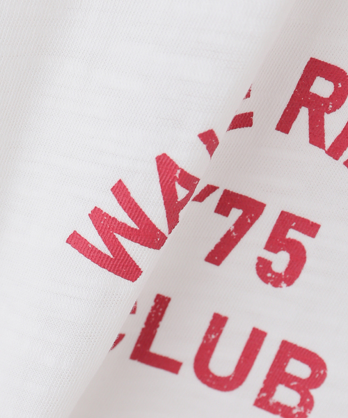 U by SPICK&SPAN(ユーバイスピックアンドスパン)の「NOICE / ノイス W CRACKED RINGER T-SHIRTS(Tシャツ/カットソー・レディース・ホワイト・SMALL)」の5枚目の写真