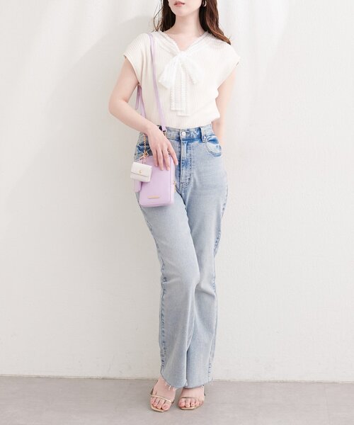 natural couture(ナチュラルクチュール)の「組み合わせミニミニポーチ(ポーチ・レディース・ラベンダー/シルバー/ブラック/サックスブルー/アイボリー/ブラウン/レッド・FREE)」の12枚目の写真