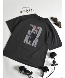 【neos】The Dark Knight Trilogy JOKER ヴィンテージライク ルーズシルエット プリント Tシャツ メンズ レディース ユニセックス