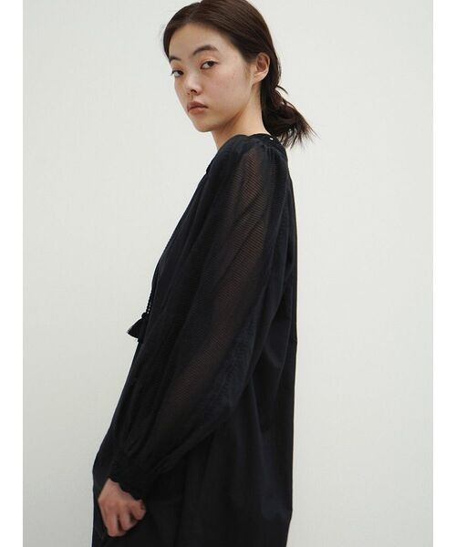 FIKA.（フィーカ）の「Cotton crochet lace onepiece（ワンピース・レディース・ブラック/オフホワイト・MEDIUM）」の12枚目の写真