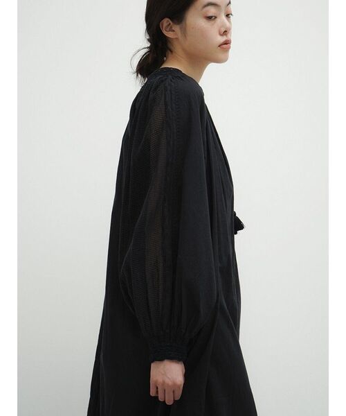 FIKA.（フィーカ）の「Cotton crochet lace onepiece（ワンピース・レディース・ブラック/オフホワイト・MEDIUM）」の14枚目の写真