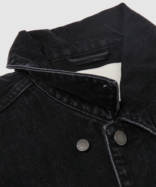 entire studios(エンタイアスタジオ)の「SHRUNKEN DENIM JACKET(デニムジャケット・メンズ・ブラック系その他・M/L)」の4枚目の写真