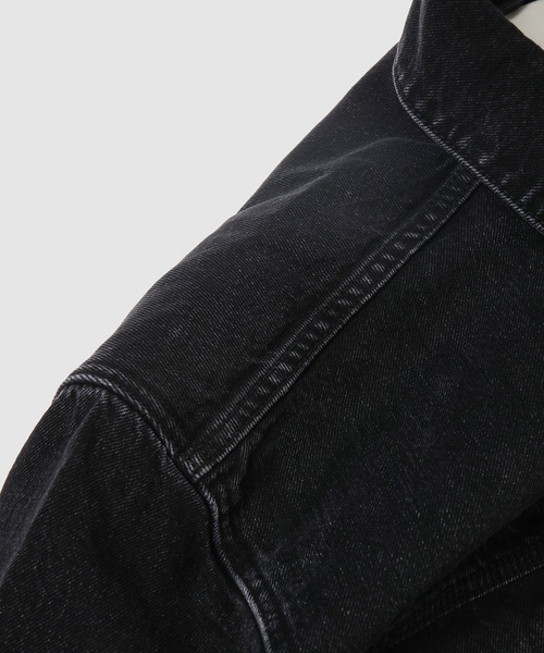 entire studios(エンタイアスタジオ)の「SHRUNKEN DENIM JACKET(デニムジャケット・メンズ・ブラック系その他・M/L)」の5枚目の写真