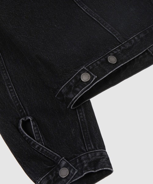 entire studios(エンタイアスタジオ)の「SHRUNKEN DENIM JACKET(デニムジャケット・メンズ・ブラック系その他・M/L)」の8枚目の写真