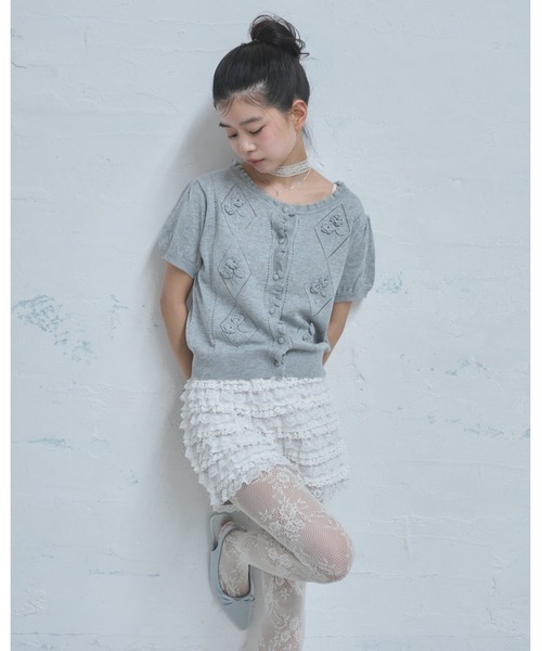 Handmade lace frill shorts/ハンドメイド レースフリルショートパンツ