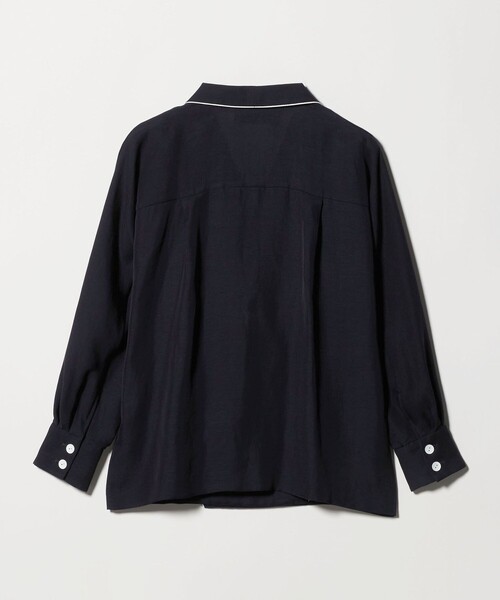 UNITED ARROWS(ユナイテッドアローズ)の「パイピング ドルマン ブラウス ジャケット ‐ウォッシャブル‐(テーラードジャケット・レディース・オフホワイト/ブラック/ネイビー・FREE)」の13枚目の写真