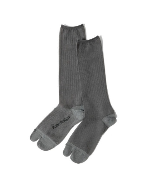 The Role design(ザロールデザイン)の「【 The Role design / ザ・ロールデザイン 】NYLON SOCKS WOMENS / ナイロン ソックス ウィメンズ(ソックス/靴下・レディース・グリーン/パープル/グレー/イエロー・FREE)」の2枚目の写真