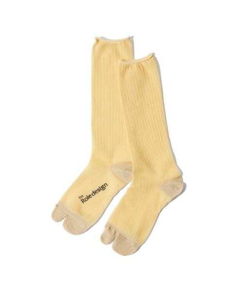 The Role design(ザロールデザイン)の「【 The Role design / ザ・ロールデザイン 】NYLON SOCKS WOMENS / ナイロン ソックス ウィメンズ(ソックス/靴下・レディース・グリーン/パープル/グレー/イエロー・FREE)」の4枚目の写真
