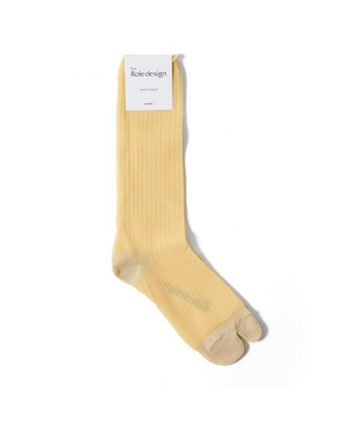 The Role design(ザロールデザイン)の「【 The Role design / ザ・ロールデザイン 】NYLON SOCKS WOMENS / ナイロン ソックス ウィメンズ(ソックス/靴下・レディース・グリーン/パープル/グレー/イエロー・FREE)」の6枚目の写真