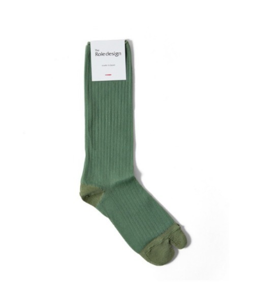 The Role design(ザロールデザイン)の「【 The Role design / ザ・ロールデザイン 】NYLON SOCKS WOMENS / ナイロン ソックス ウィメンズ(ソックス/靴下・レディース・グリーン/パープル/グレー/イエロー・FREE)」の5枚目の写真