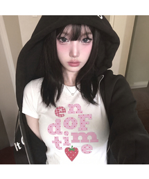 GRAVER（グレーバー）の「[ユニセックス]END OF TIME BERRY スリム半袖Tシャツ_4色（Tシャツ/カットソー）」