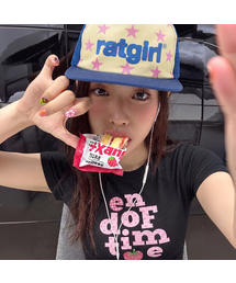 [ユニセックス]END OF TIME BERRY スリム半袖Tシャツ_4色