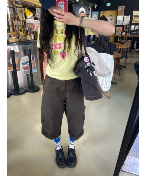 GRAVER（グレーバー）の「[ユニセックス]END OF TIME BERRY スリム半袖Tシャツ_4色（Tシャツ/カットソー・レディース・ブラック/スカイブルー/ホワイト/イエロー・X-SMALL）」の9枚目の写真