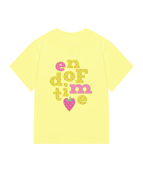 GRAVER（グレーバー）の「[ユニセックス]END OF TIME BERRY スリム半袖Tシャツ_4色（Tシャツ/カットソー・レディース・ブラック/スカイブルー/ホワイト/イエロー・X-SMALL）」の14枚目の写真
