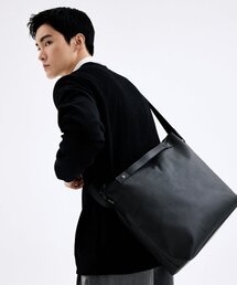 BEDFORD11TH（ベッドフォードイレブンス）の「ファンクショナル2ウェイラージメッセンジャーバッグ[ブラック]（メッセンジャーバッグ）」