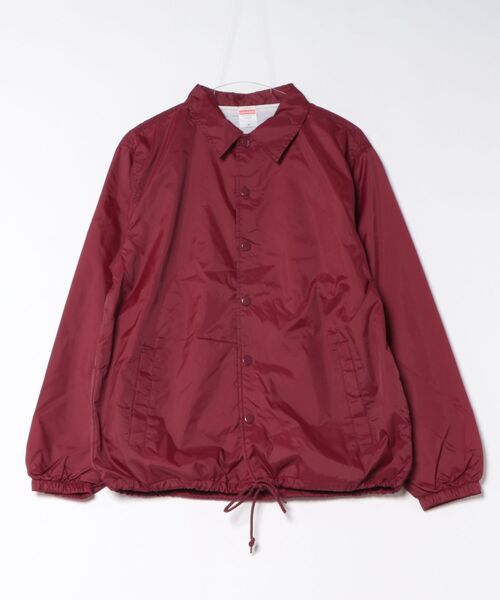 TONE SELECT WEAR（トーンセレクトウェア）の「UnitedAthle　ナイロンコーチジャケット（裏地付き）(7059-01)（ナイロンジャケット・メンズ・バーガンディー/ネイビー/グリーン系その他・LARGE/MEDIUM/X-LARGE）」の3枚目の写真