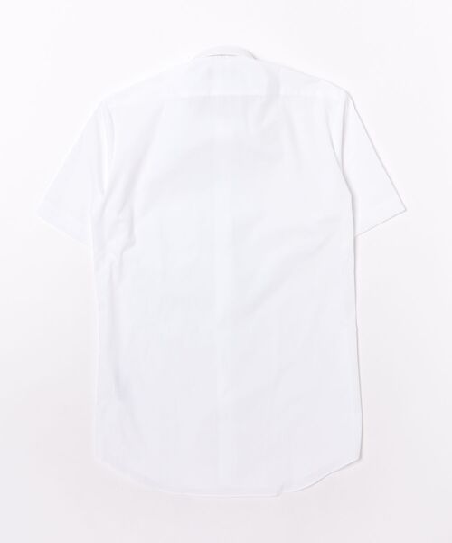 TAKA-Q(タカキュー)の「ワイシャツ メンズ イージーアイロン 綿混 レギュラーカラー 半袖 ビジネス ドレス NEWスタンダードフィット(ビジネスシャツ・メンズ・ホワイト・X-LARGE/MEDIUM/LARGE/3L/S)」の3枚目の写真