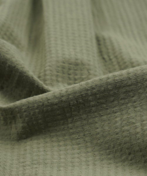 FRIZMWORKS(フリズムワークス)の「OG DOBBY WEAVE SEERSUCKER HALF SHIRT _ OLIVE(シャツ/ブラウス・メンズ・その他・SMALL/MEDIUM/LARGE/X-LARGE)」の7枚目の写真